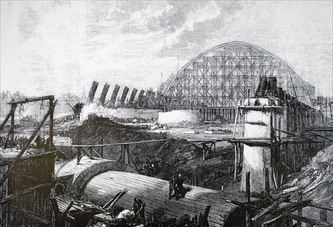 セント・パンクラス駅の建設 作： 不明