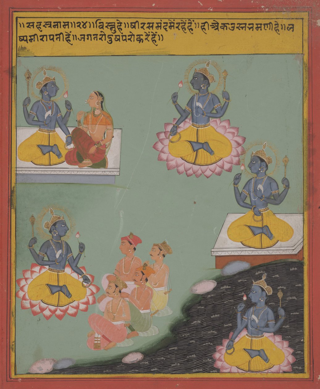 Sem título, c.1800-1830 (aguarela opaca) 作： 無名の画家