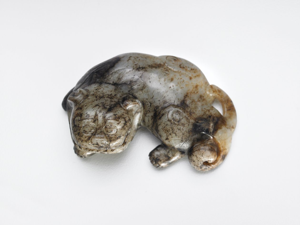 翼のある四足動物、200-1900 作： 不明