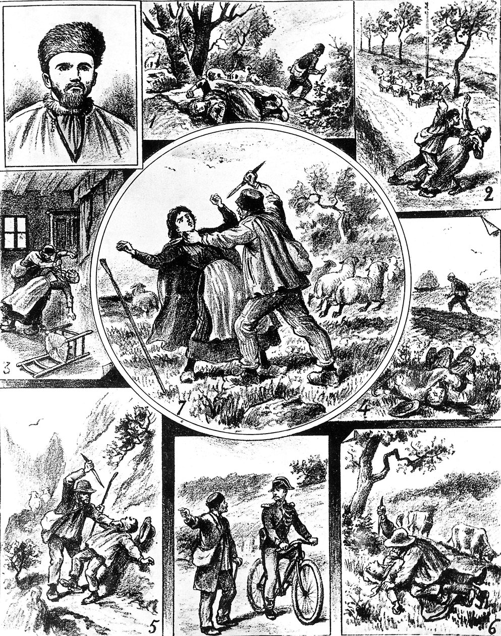19世紀末のフランスで起きた「ヴァッチャー事件」は、1895年から1898年にかけて起きた最初の連続殺人事件の一つです。 作： 不明