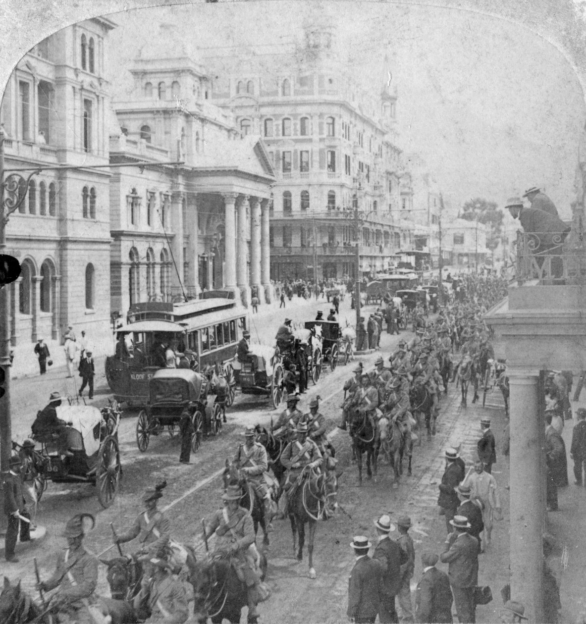 南アフリカライトホース、南アフリカ、ケープタウン、第二次ボーア戦争、1900年 作： アンダーウッドとアンダーウッド