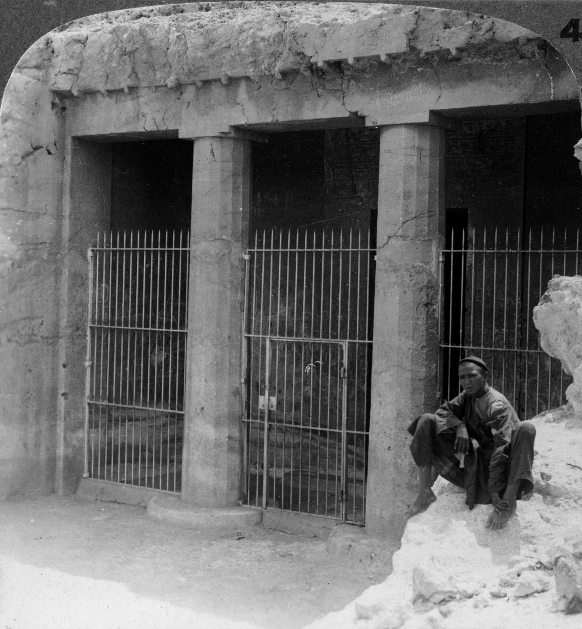 ベニハサンの大名の墓。紀元前1900年頃、エジプト、1905年に建てられました。 作： アンダーウッドとアンダーウッド
