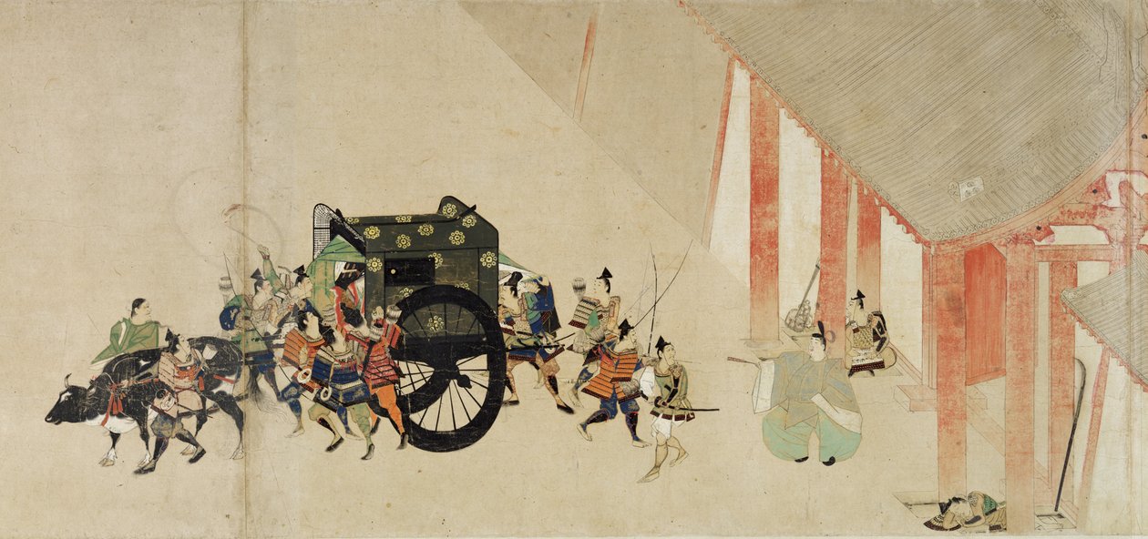皇居二条が皇居から六原邸へ脱出 作： 不明
