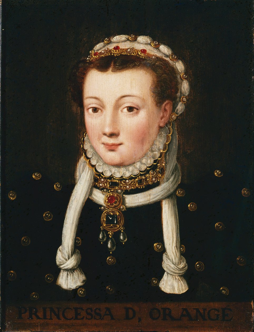 オレンジの王女、アンナファンエグモンド（1533-1558） 作： 不明