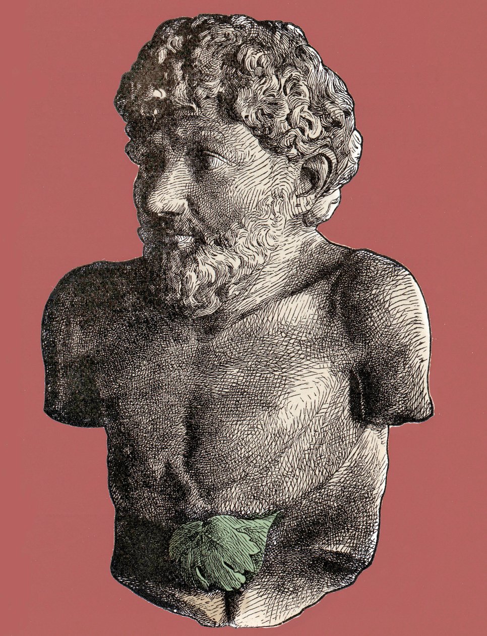 イソップ - ギリシャのファビュリスト、エソップの胸像（紀元前620年頃～564年頃 作： 無名の画家