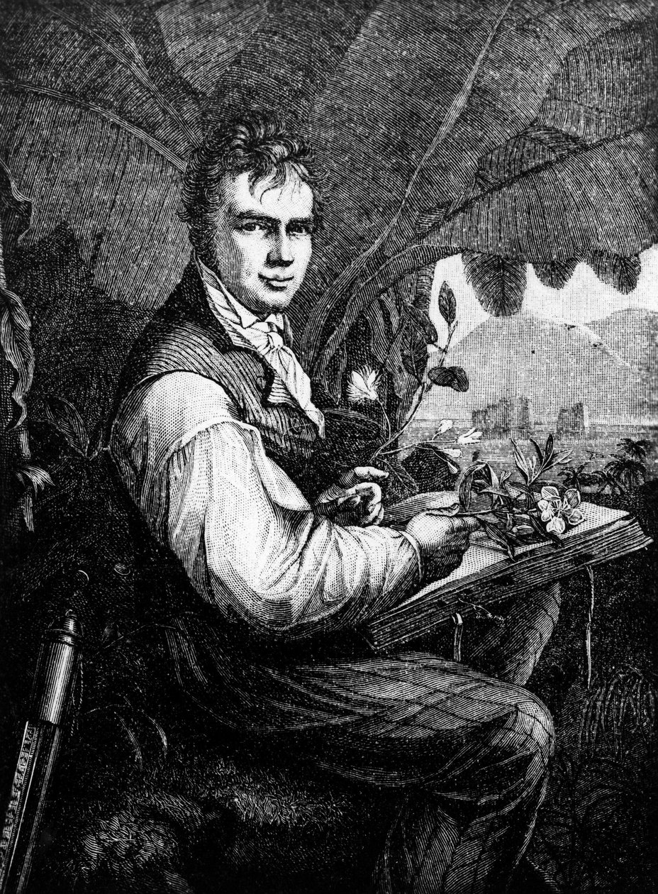 アレクサンダー・フォン・フンボルト（Alexander de Humboldt 作： 無名の画家