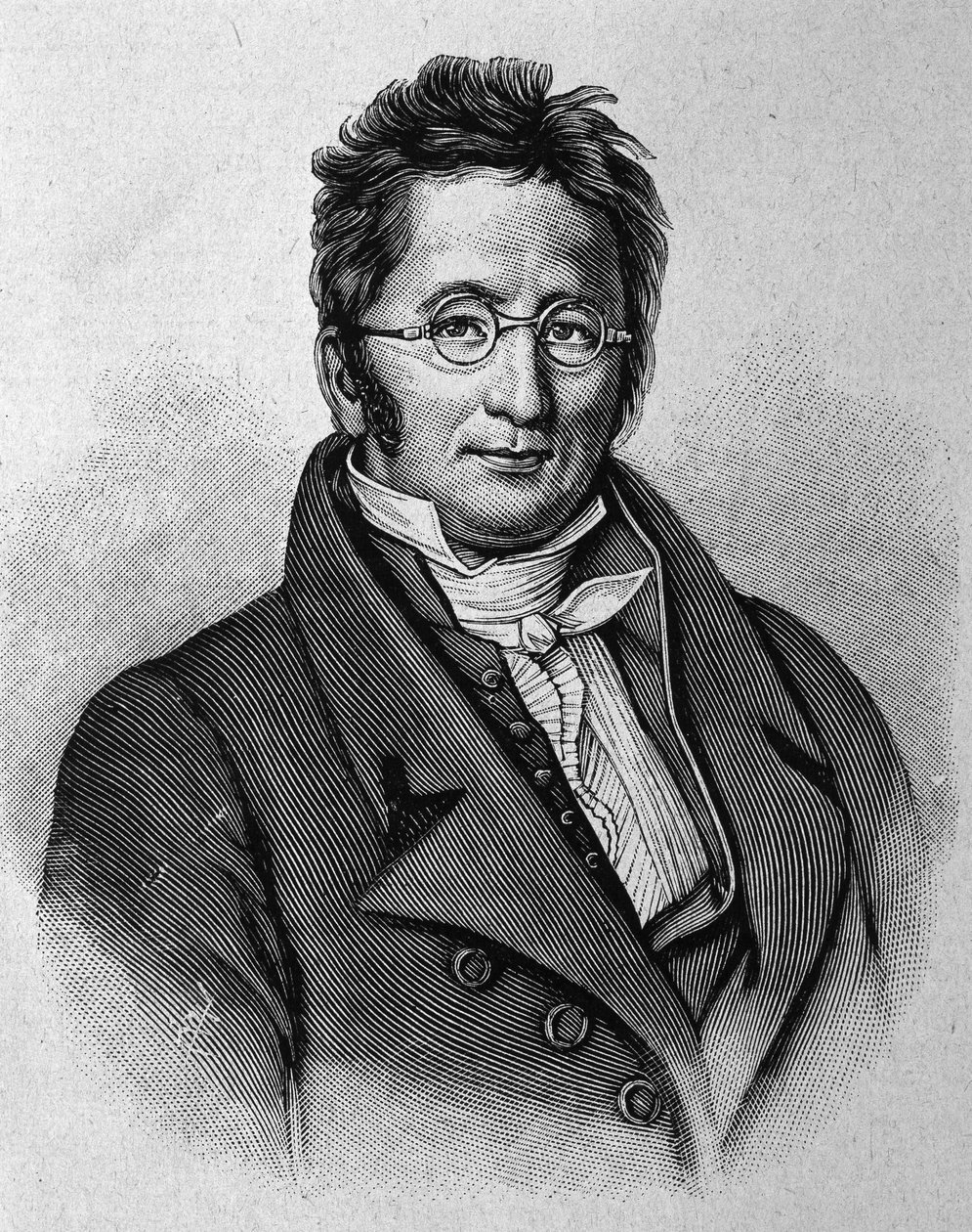 オーガスタス・ピュラモス（ピュラモス）・バイ・カンドール（1778～1841）植物学者 作： 無名の画家