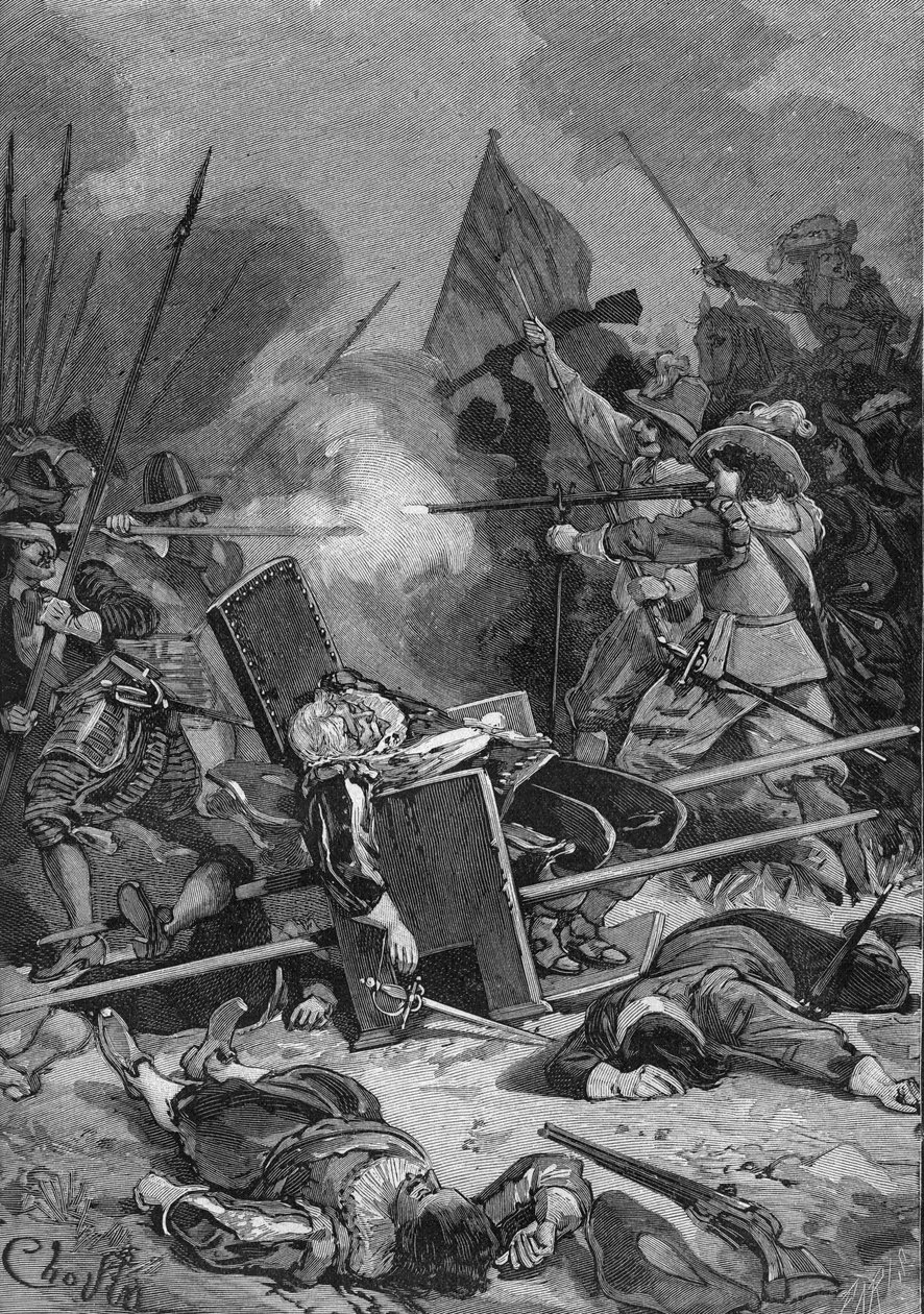 ロクロイの戦い（Rocroi 作： 無名の画家