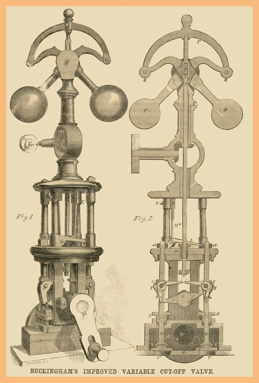 バッキンガム改良型可変カットオフバルブ 作： 無名の画家