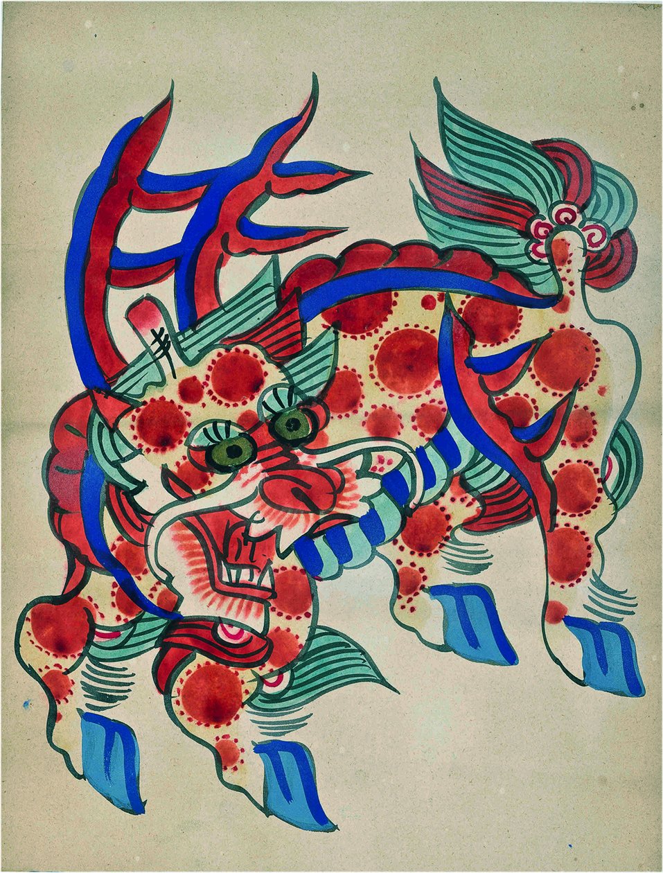 韋駄天 作： 無名の画家