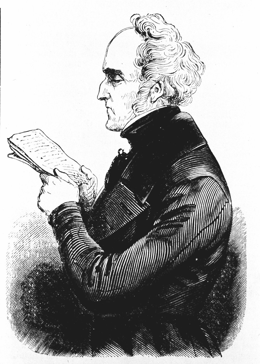 シャルル・フーリエ（1772-1837）：フランスの哲学者・経済学者。 作： 無名の画家