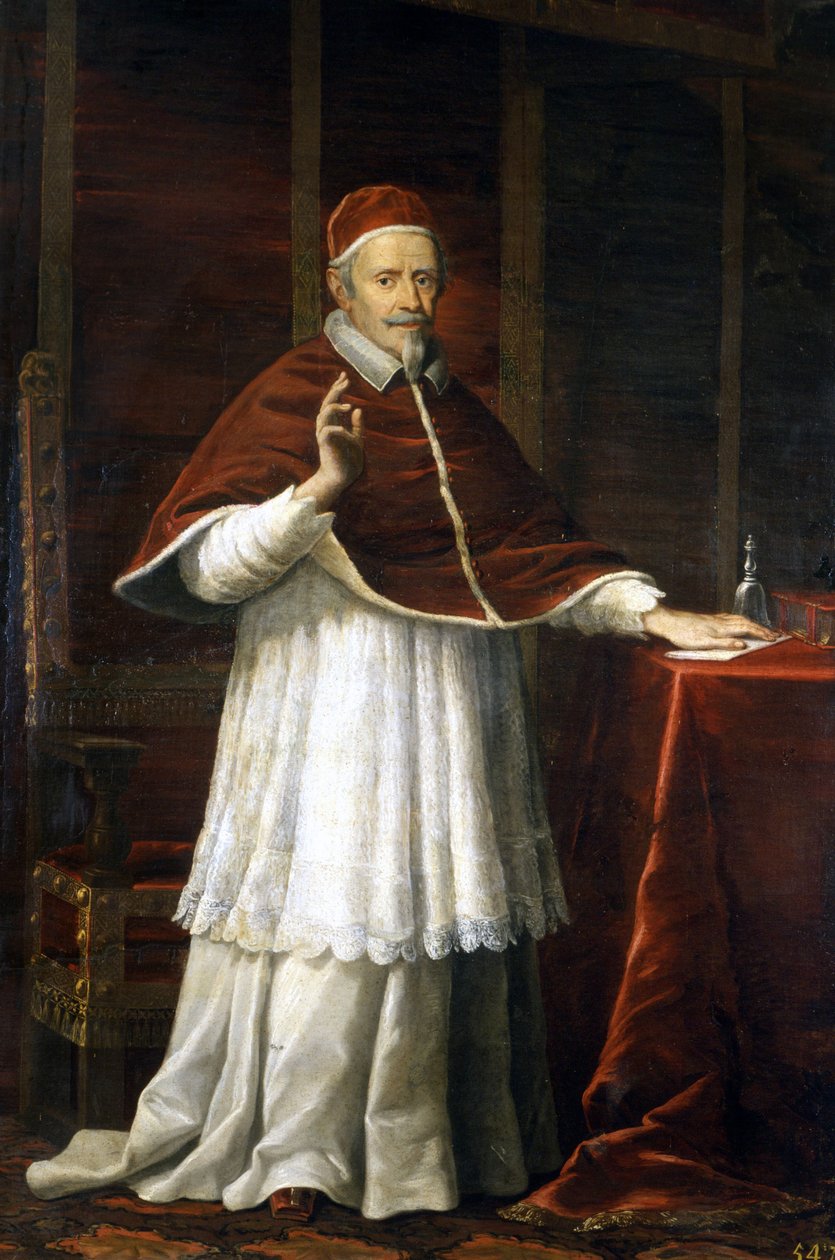 クレメンス9世（1667～1669年）、ミラノのカ・グランダ美術館（Pinacoteca della Ca 