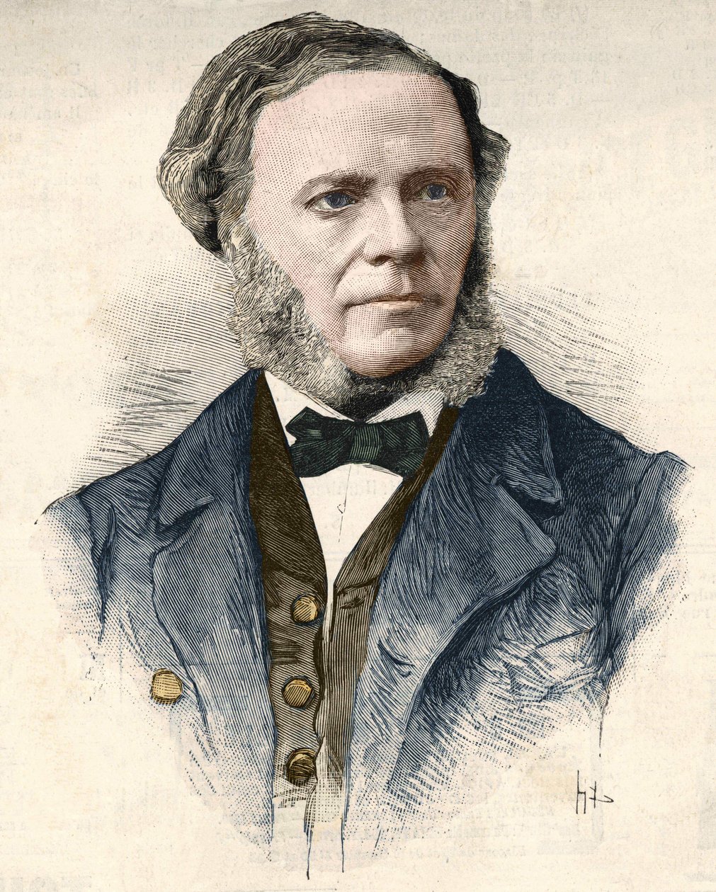 César Franck (1822 - 1890) ベルギー出身のフランスの作曲家、オルガン奏者。 作： 無名の画家