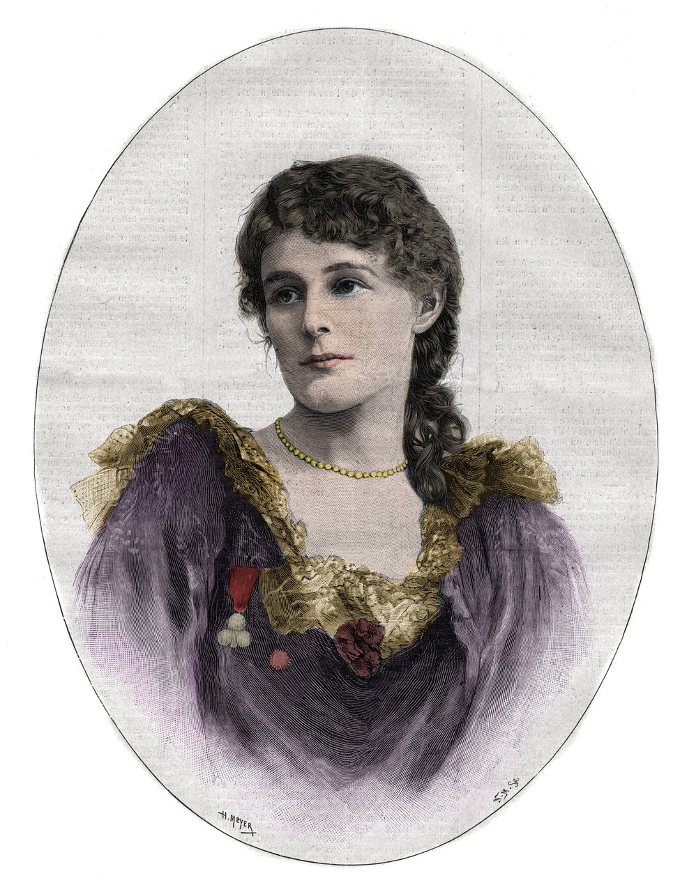 エディス・モード・ゴンヌ（1866-1953）、アイルランド革命家 作： 無名の画家
