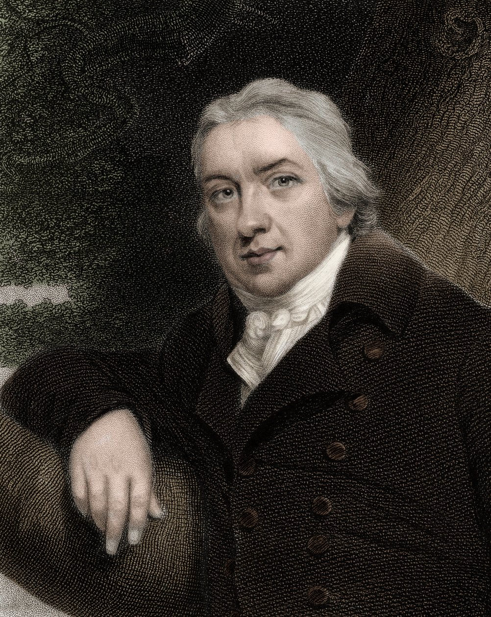 エドワード・ジェンナー（1749-1823） - 彫刻 - 19世紀 作： 無名の画家
