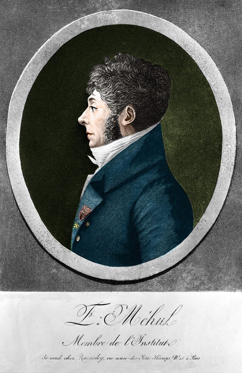 Etienne Mehul、フランスの作曲家・オルガン奏者（1763-1817）。 作： 無名の画家