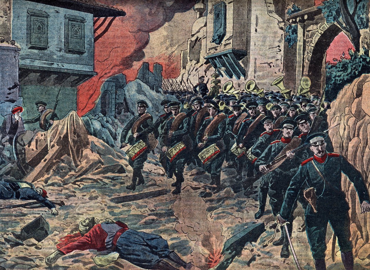 第一次バルカン戦争「1912年10月24日、トルコ、キルク・キリセ