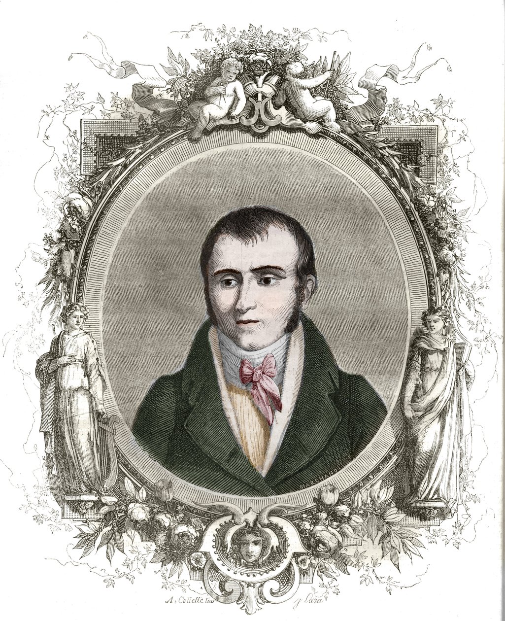 フランソワ・マリー・グザビエ・ビシャ（1771-1802）、フランスの医師・解剖学者。 作： 無名の画家