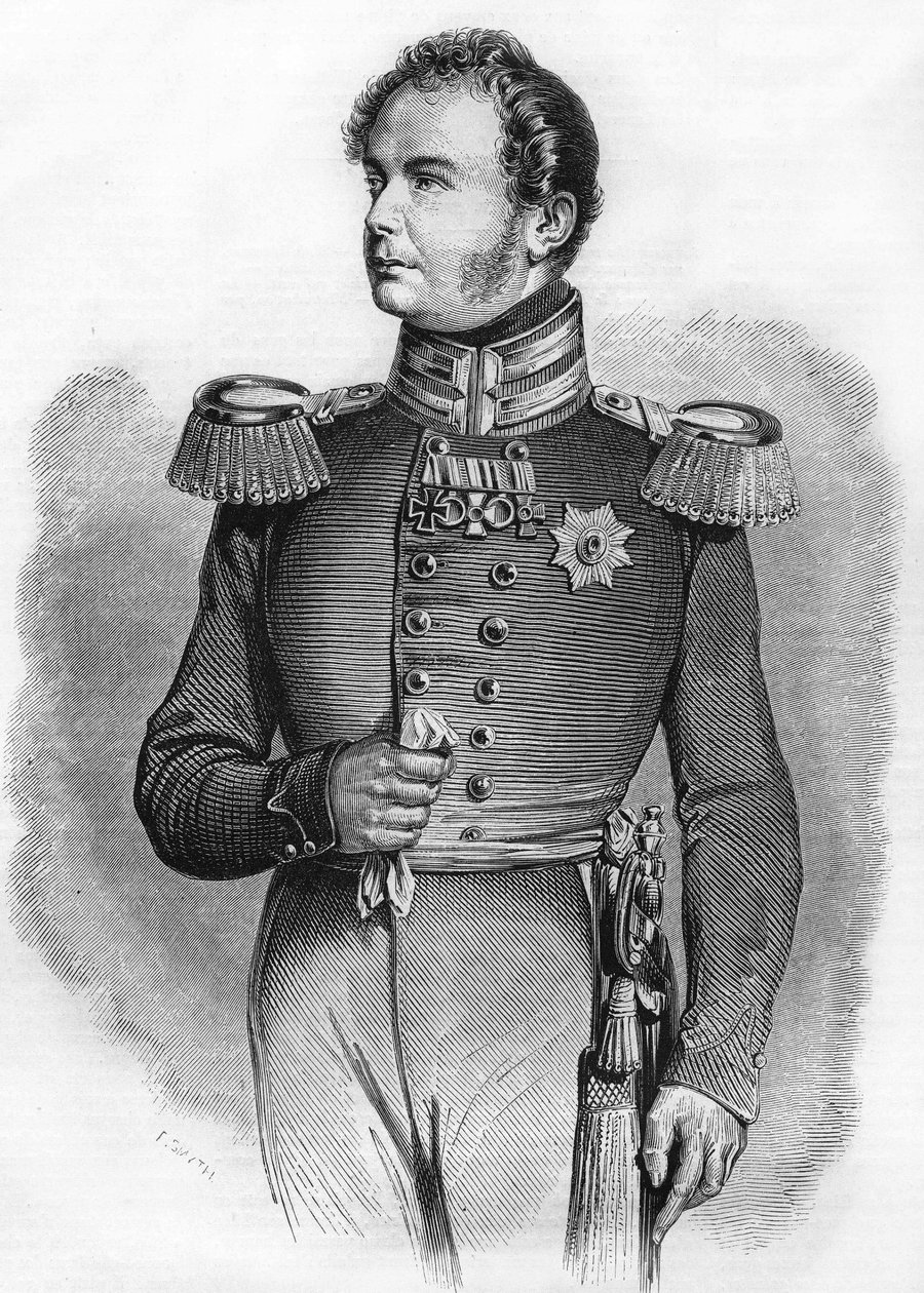 フレデリック・ウィリアム4世（1795-1861）、プロイセン国王。 作： 無名の画家