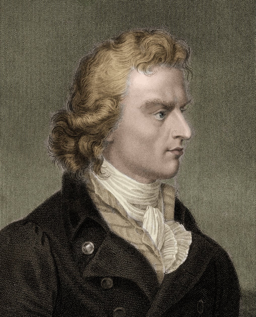 フリードリヒ・フォン・シラー 1759-1805 - 彫刻 - 19世紀 作： 無名の画家
