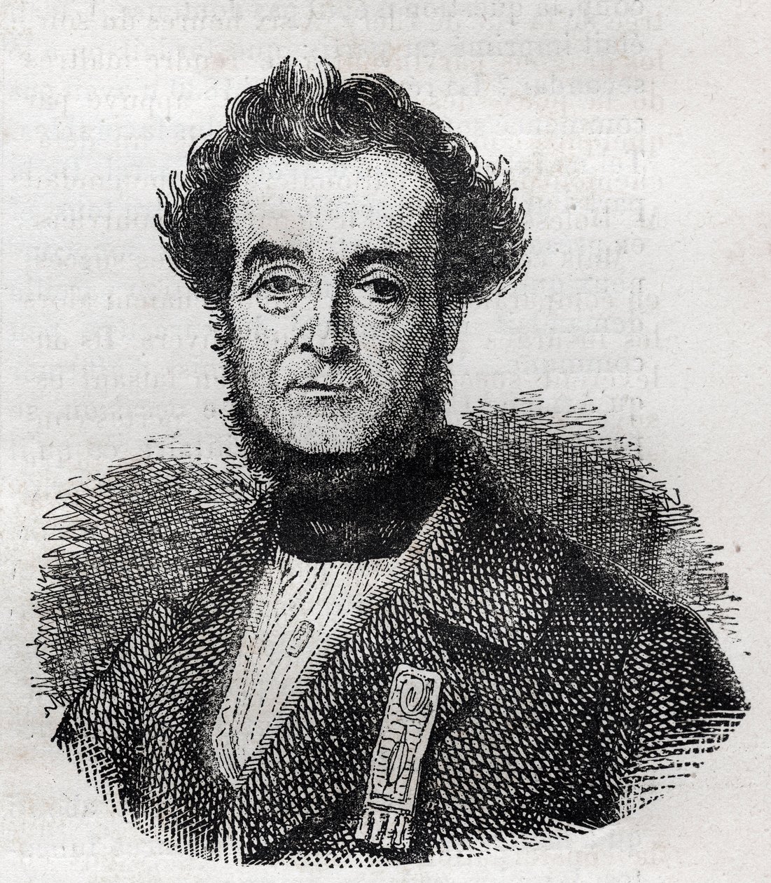 Germain Sarrut 1800-1883 フランスの作家・政治家 作： 無名の画家