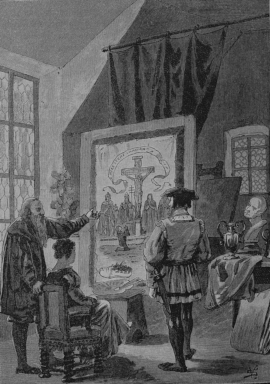 ドイツ農民戦争（15241526）：ハイルブロンの画家ヨス・フリッツ（1470年生まれ、1525年没）は、ウンターグロンバッハ、領地、ライン