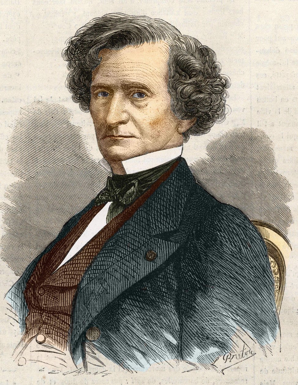 Hector Louis Berlioz フランスの作曲家（1803-1869）。 作： 無名の画家