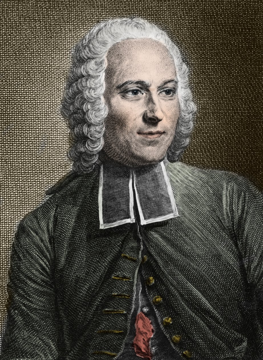 Jean-Antoine Nollet (1700-1770), フランスの実験物理学者・聖職者 - Abbeの肖像 Jean Antoine Nollet (1700-1770), フランスの物理学者 作： 無名の画家