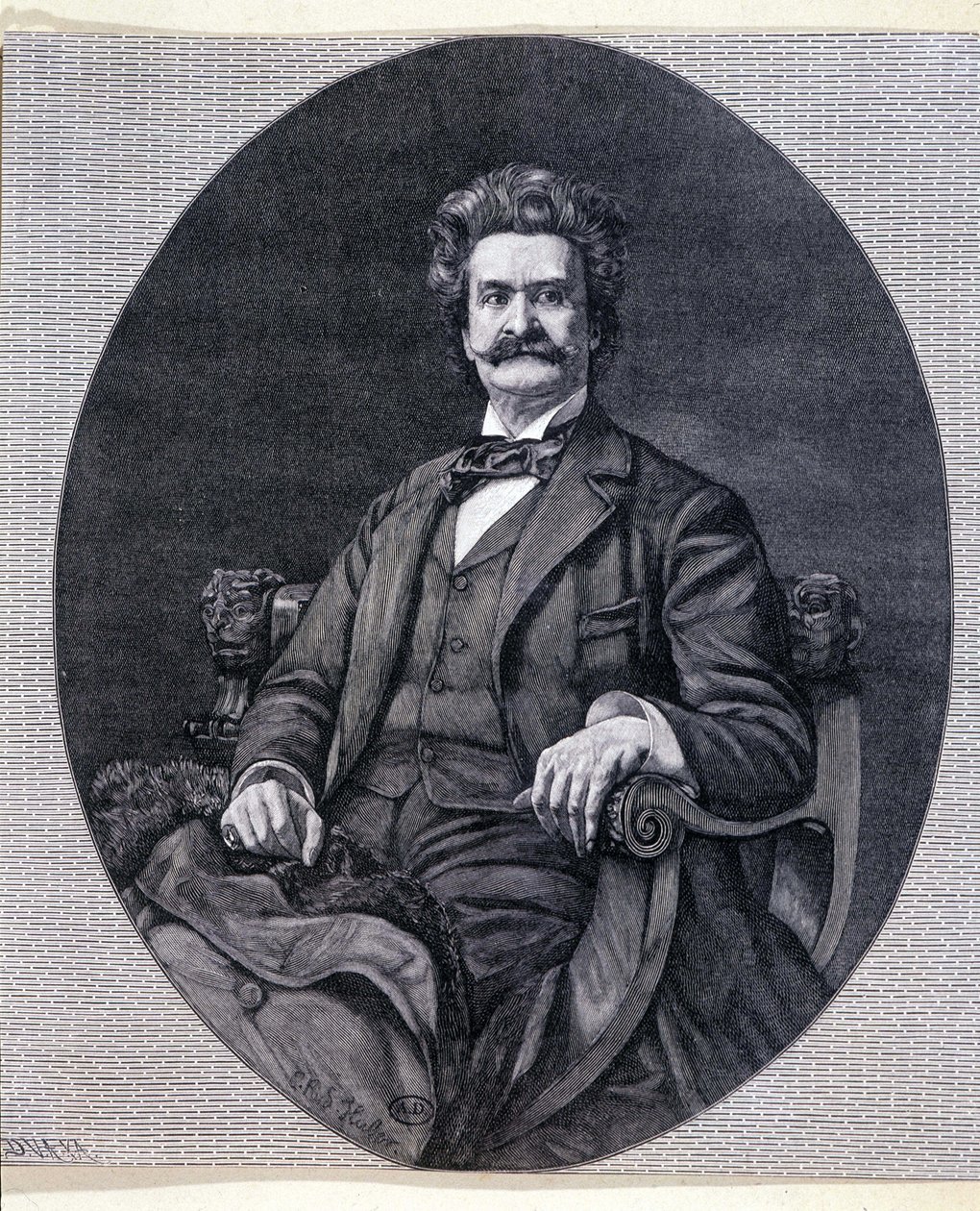 Johann II Strauss Jr.（1825-1899）、オーストリアの音楽家。 作： 無名の画家