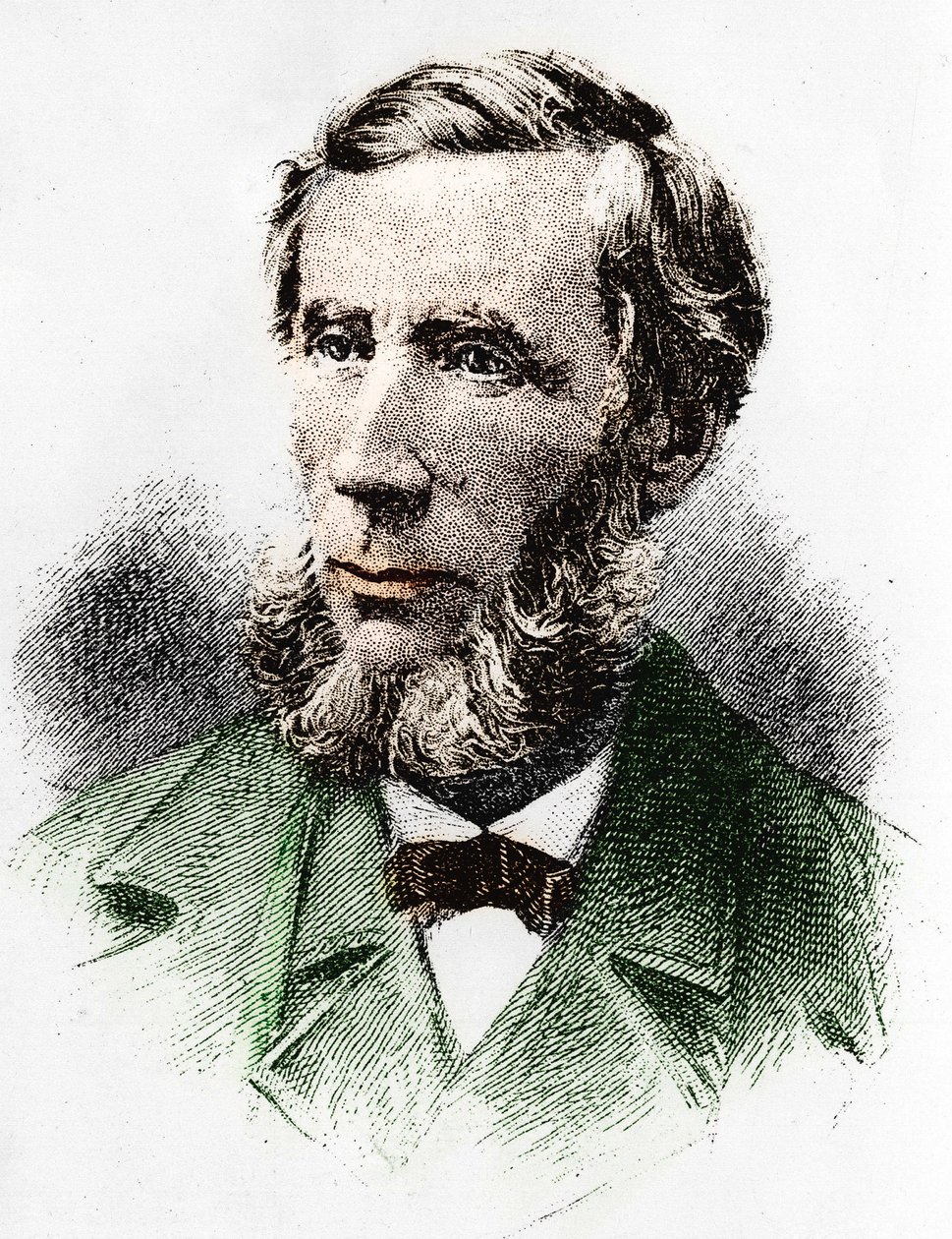 John Tyndall (1820-1893), アイルランドの物理学者。 作： 無名の画家