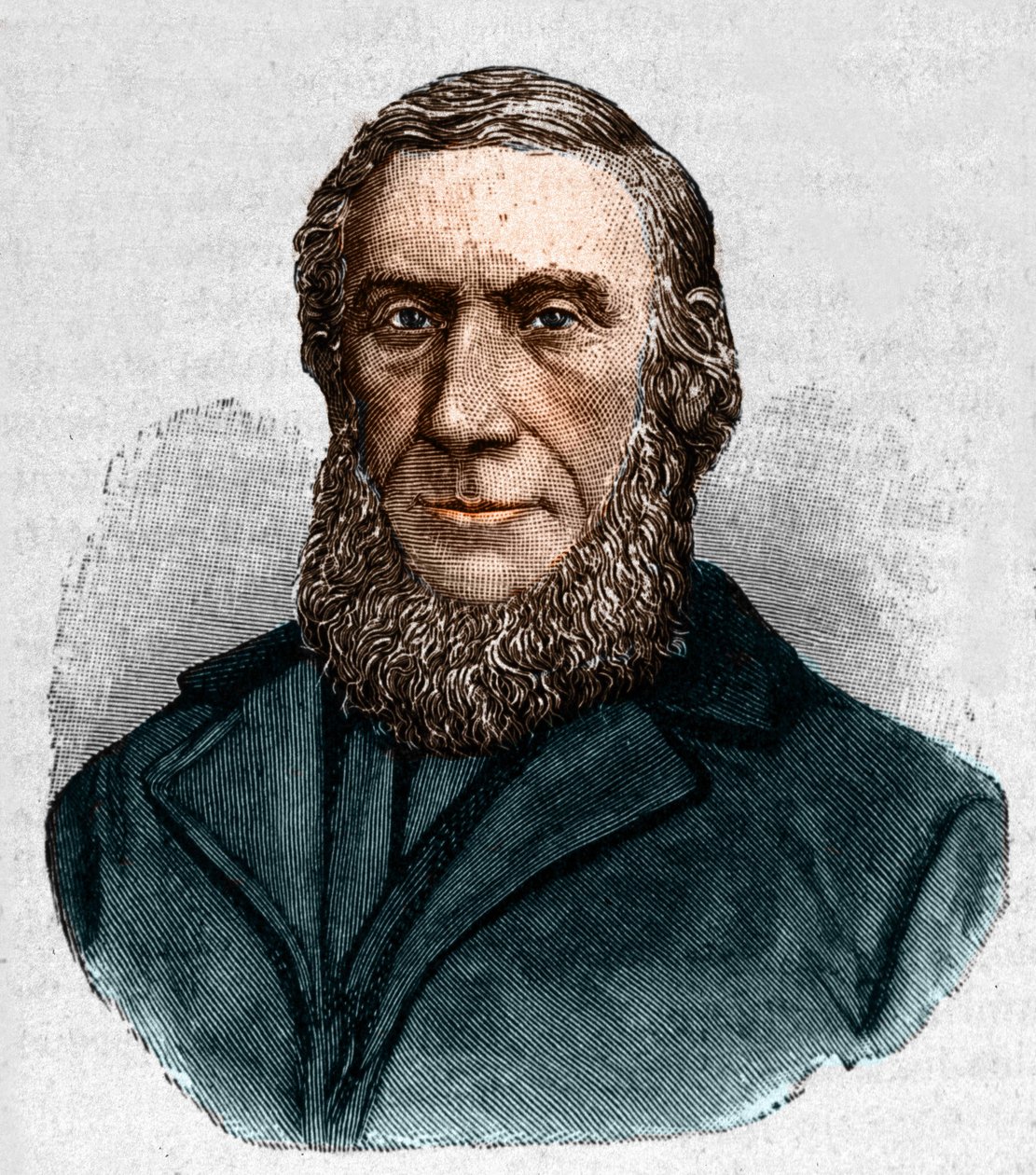 ジョン・ティンダル（1820-1893）。アイルランドの物理学者。 作： 無名の画家
