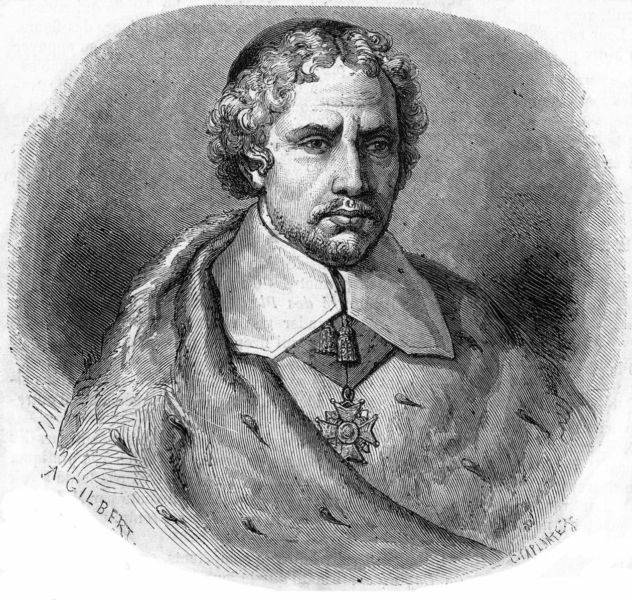 Joseph Pitton de Tournefort（1656-1708）、フランスの植物学者。 作： 無名の画家