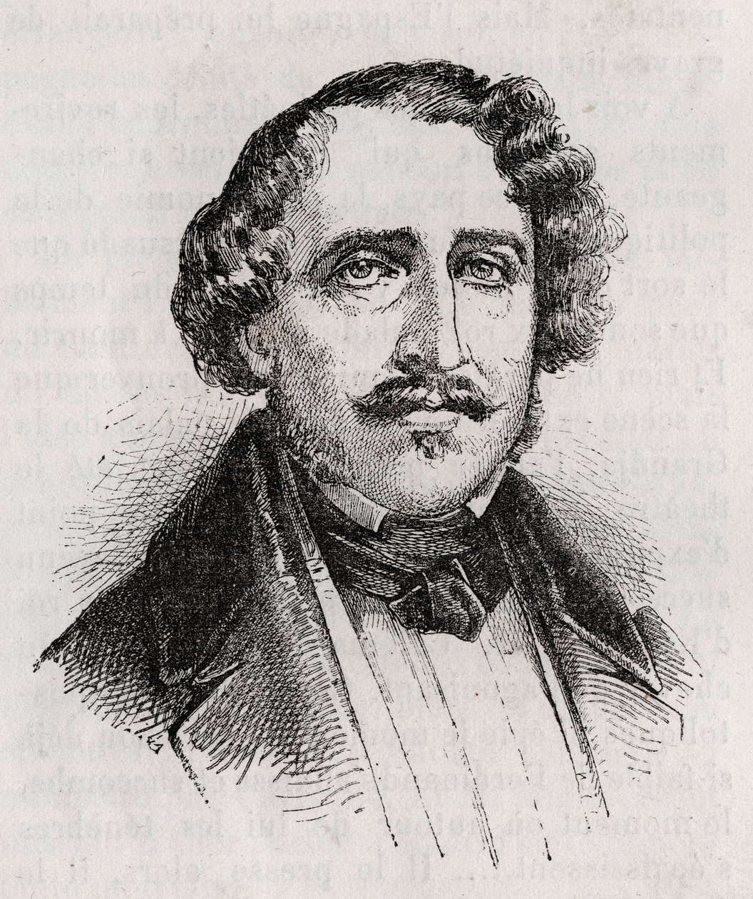 Juan Alvarez Mendizabal（1790-1853）。スペインの経済学者、政治家。 作： 無名の画家