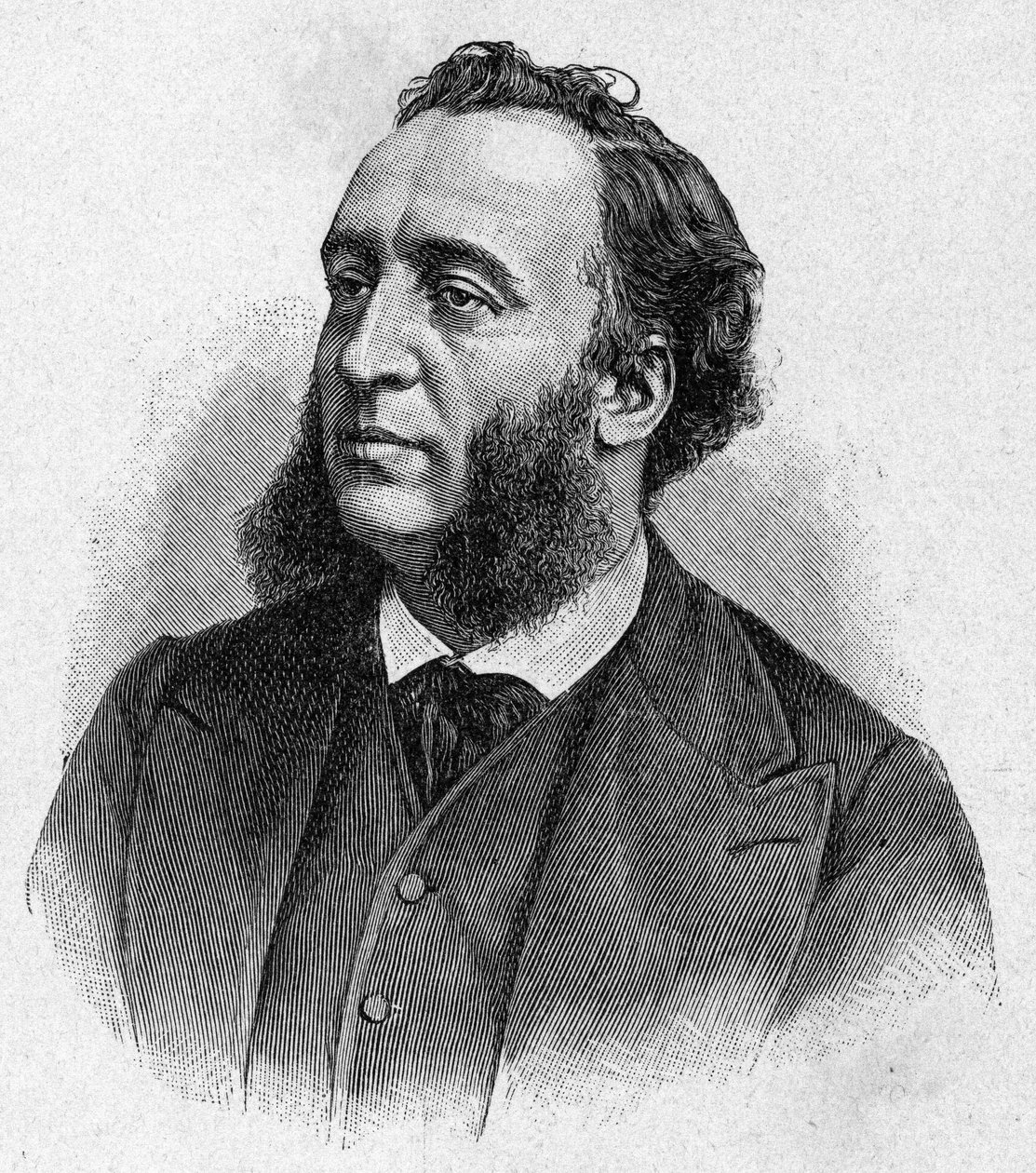 ジュール・フェリー（1832-1893）、フランスの政治家。 作： 無名の画家