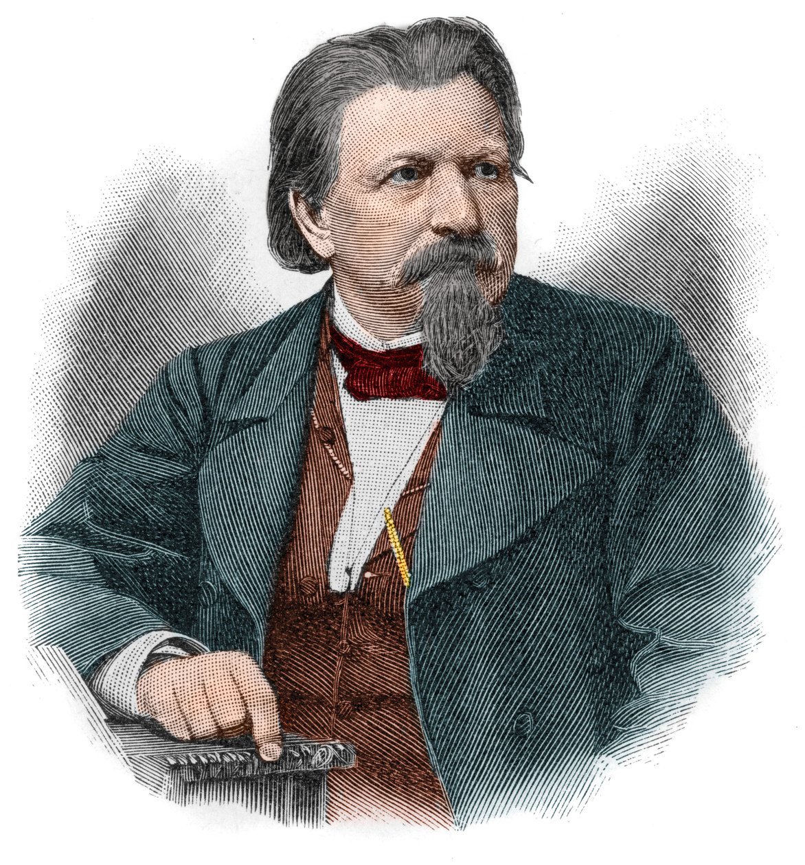 Karl Ferdinand Gutzkow (1811-1878), ドイツの作家、劇作家、ジャーナリスト。 作： 無名の画家
