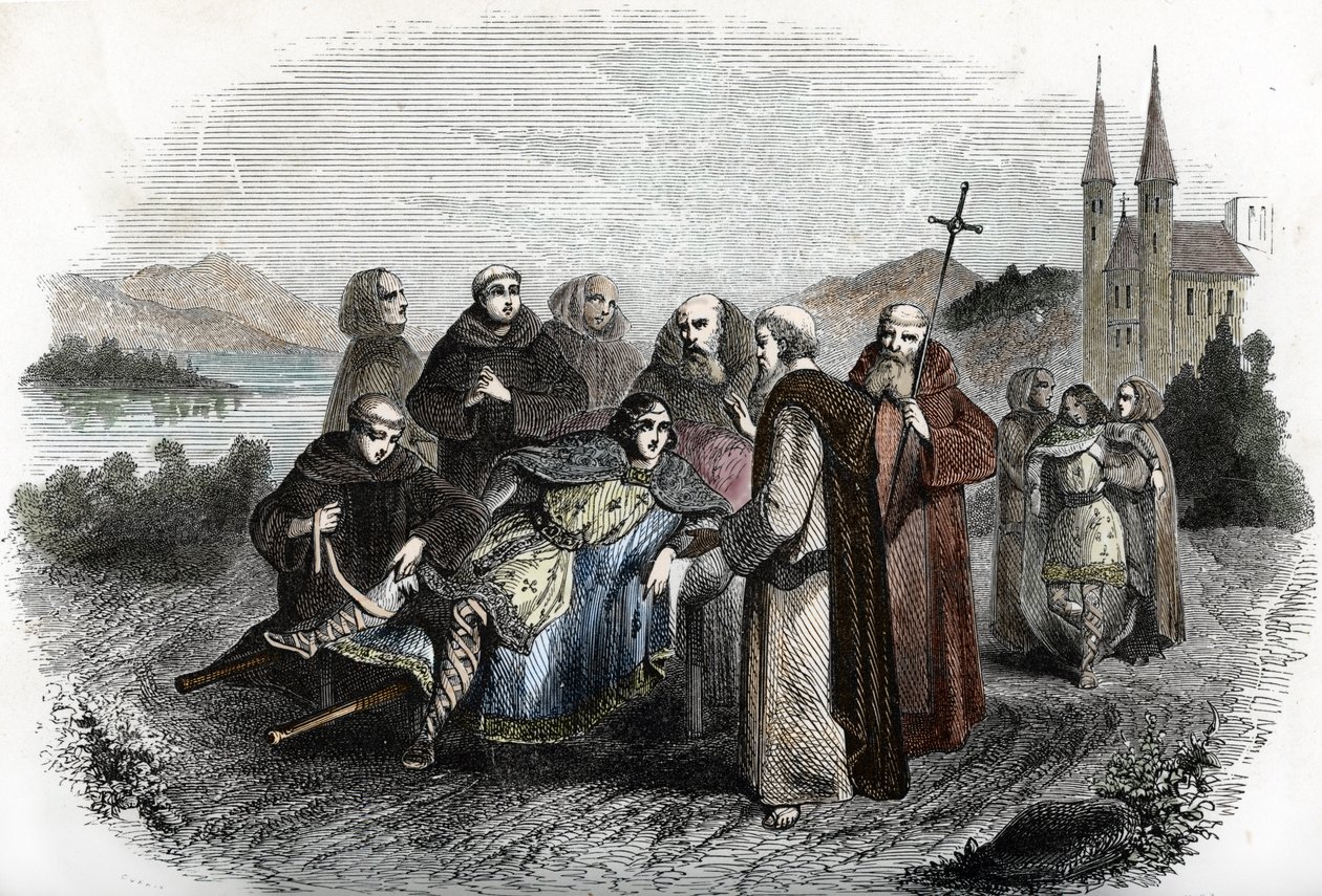 Legende des enerves de Jumieges: メロヴィング朝の王クロヴィス 2 世