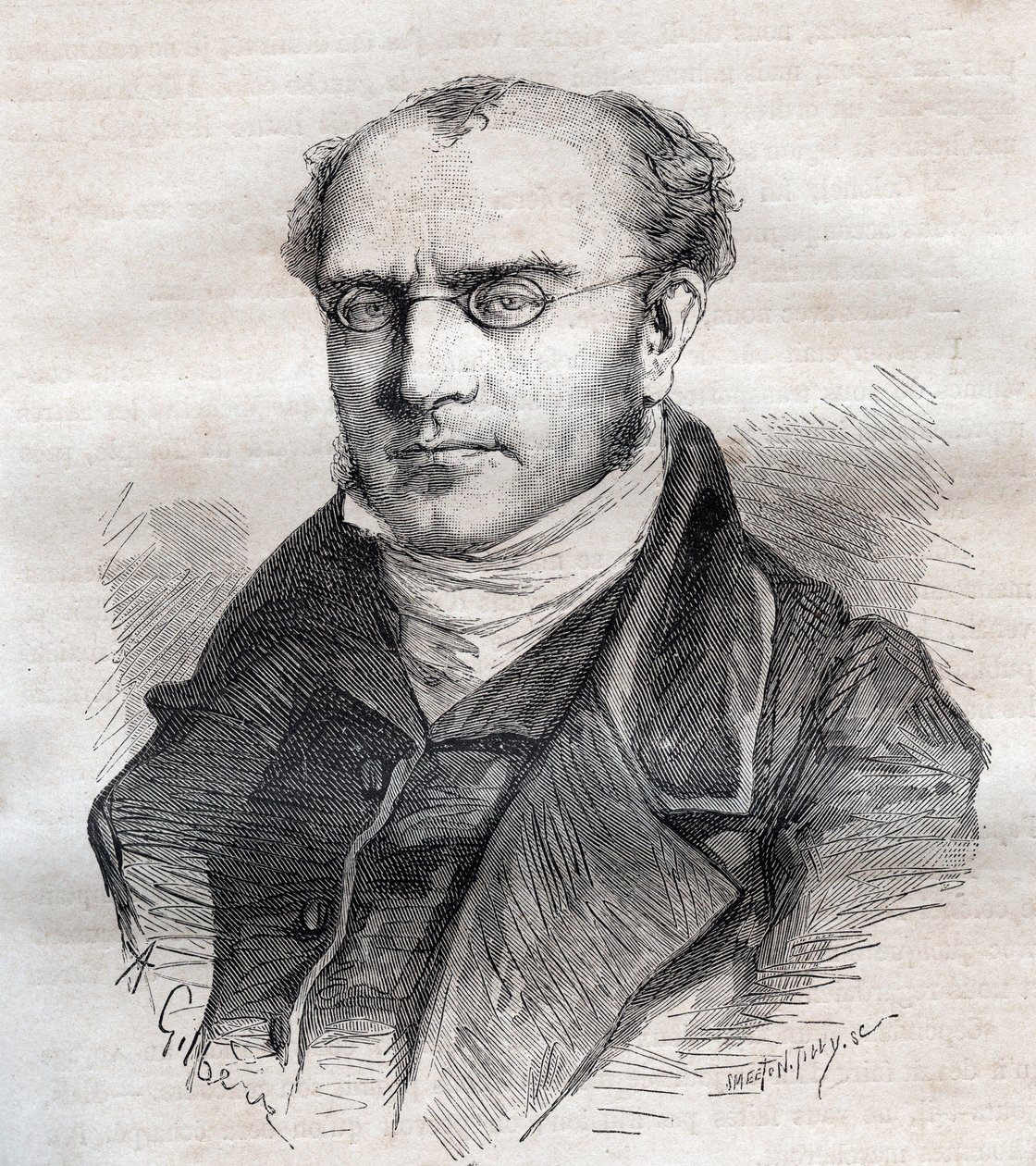 Louis-Chrysostome (Louis Chrysostome) Michel di Michel de Bourges 1797-1853 フランスの弁護士、政治家。 作： 無名の画家