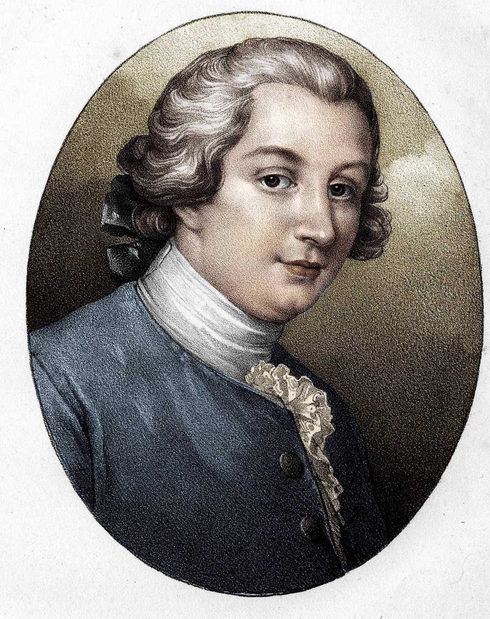 Louis Gresset (1709-1777), フランスの作家。 作： 無名の画家