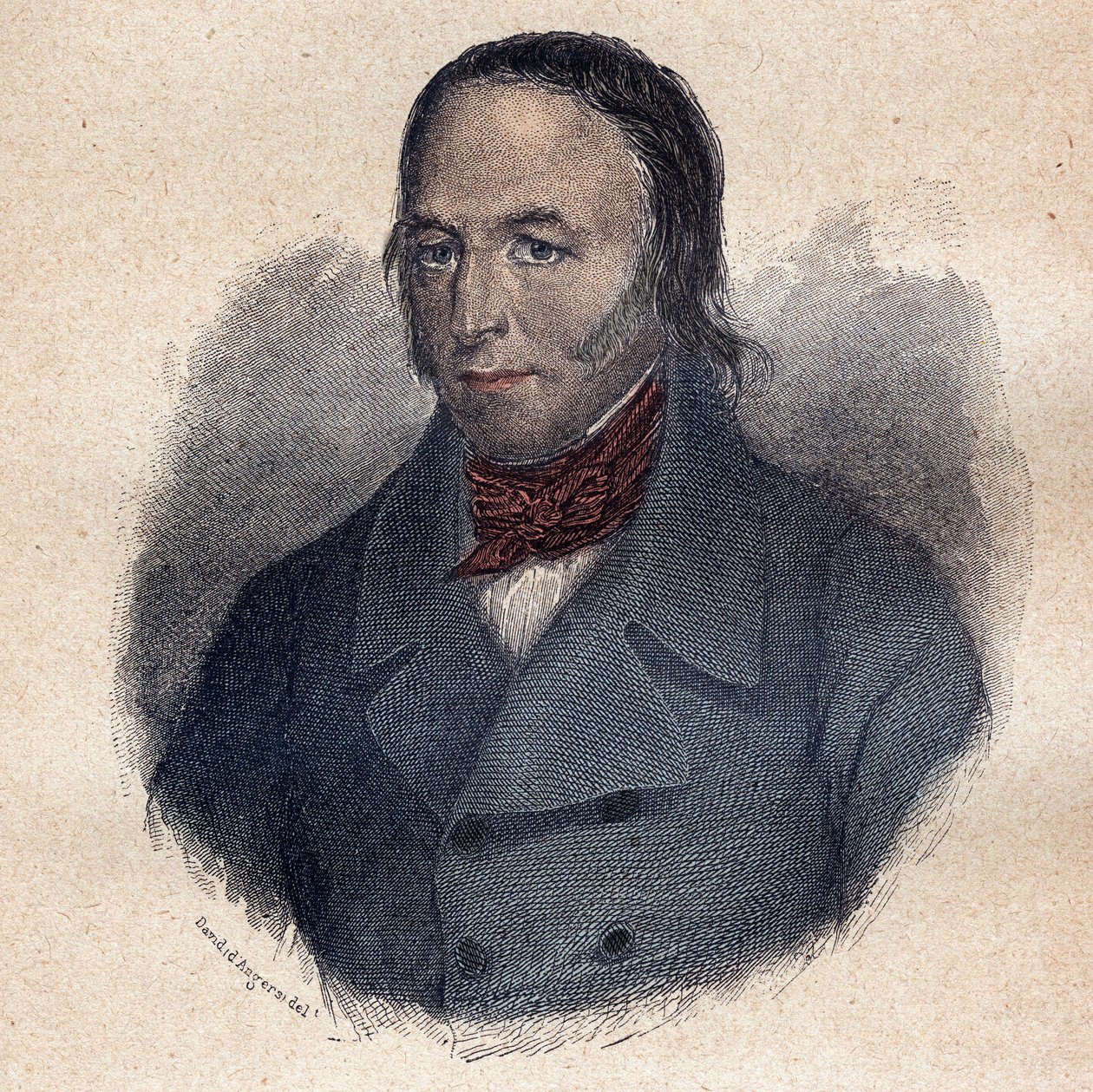 Louis Marie de Lahaye baron then Viscount de Cormenin (1788 1868) French jurist and political pamphlete, engraving - Louis Marie de Lahaye baron then Viscount de Cormenin (1788 1868) jurisconsulte, man de lettre et politique francais engraving 作： 無名の画家