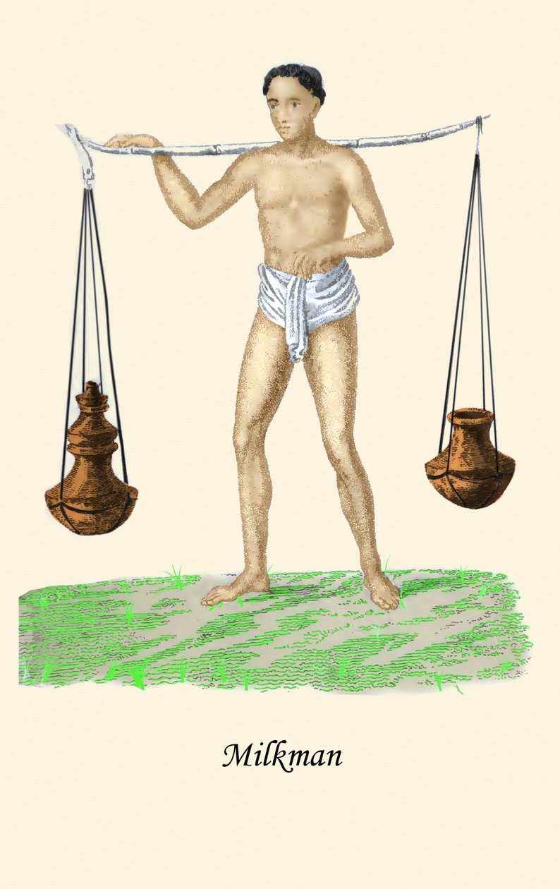 ミルクマン 作： 無名の画家