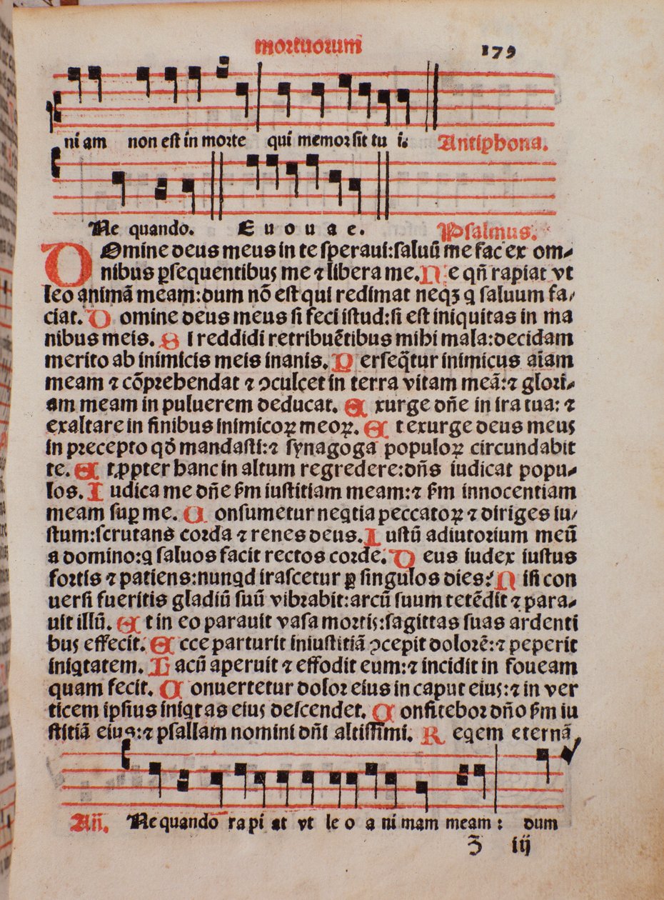 典礼書「Liber Sacerdotalis」（カステッリーニ著）のページ 作： 無名の画家