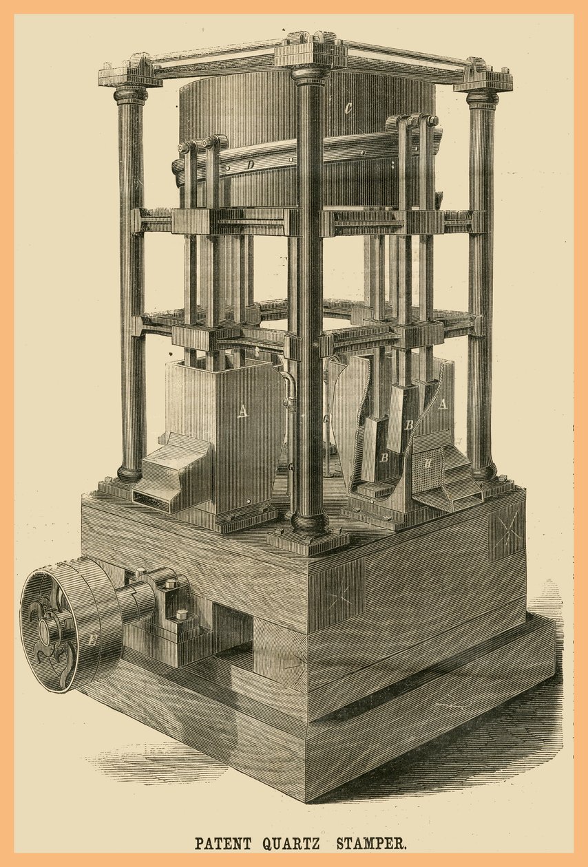 パテント・クォーツ・スタンパー 作： 無名の画家