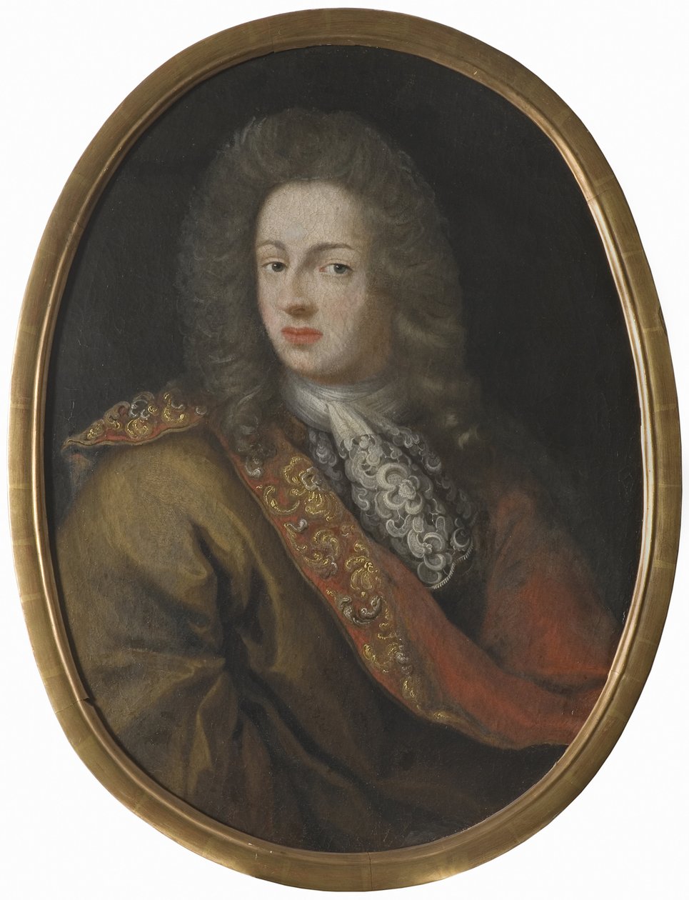 Philippe Christophe Comte de Kœnigsmark, officier de cavalerie de la cour de Hanovre - Portrait of Count Philipp Christoph von Koenigsmarck (1665-1694), Anonymous .キャンバスに油彩、17世紀の最後の四半期。サイズ：79x59cmストックホルム国立博物館 作： 無名の画家