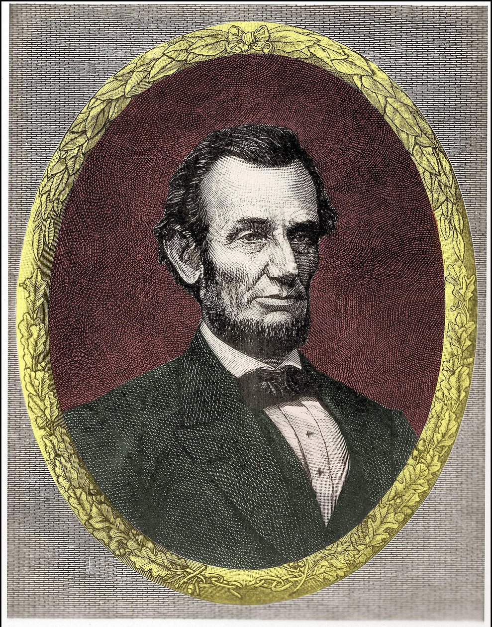 エイブラハム・リンカーンの肖像（1809年〜1865年） 第16代 ..., 画像サイズ:989x1260