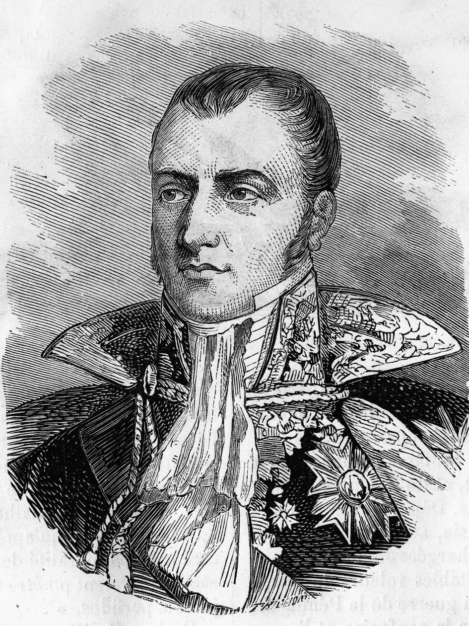 アンヌ・ジャン・マリー・ルネ・サヴァリー（ロヴィゴ公爵）（1774-1833）の肖像。 作： 無名の画家