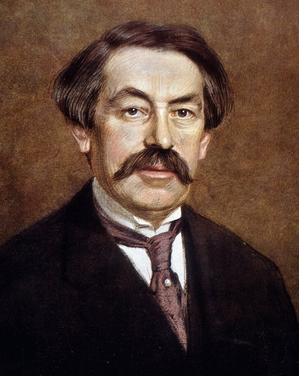 1916年、アリスティッド・ブリアン（1862-1932）の肖像。 作： 無名の画家