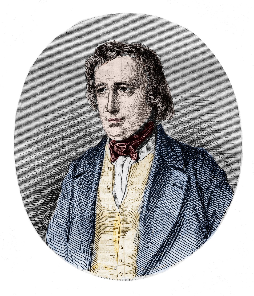 フランスの劇作家・慈善家であるテイラー男爵（Isidore Justin Severin Taylor, dit）（1789-1879）の肖像。 作： 無名の画家