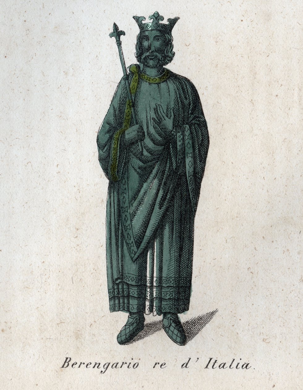 イタリア王ベレンガー2世（900-966）の肖像 - Berenger II ou ou Berenger d