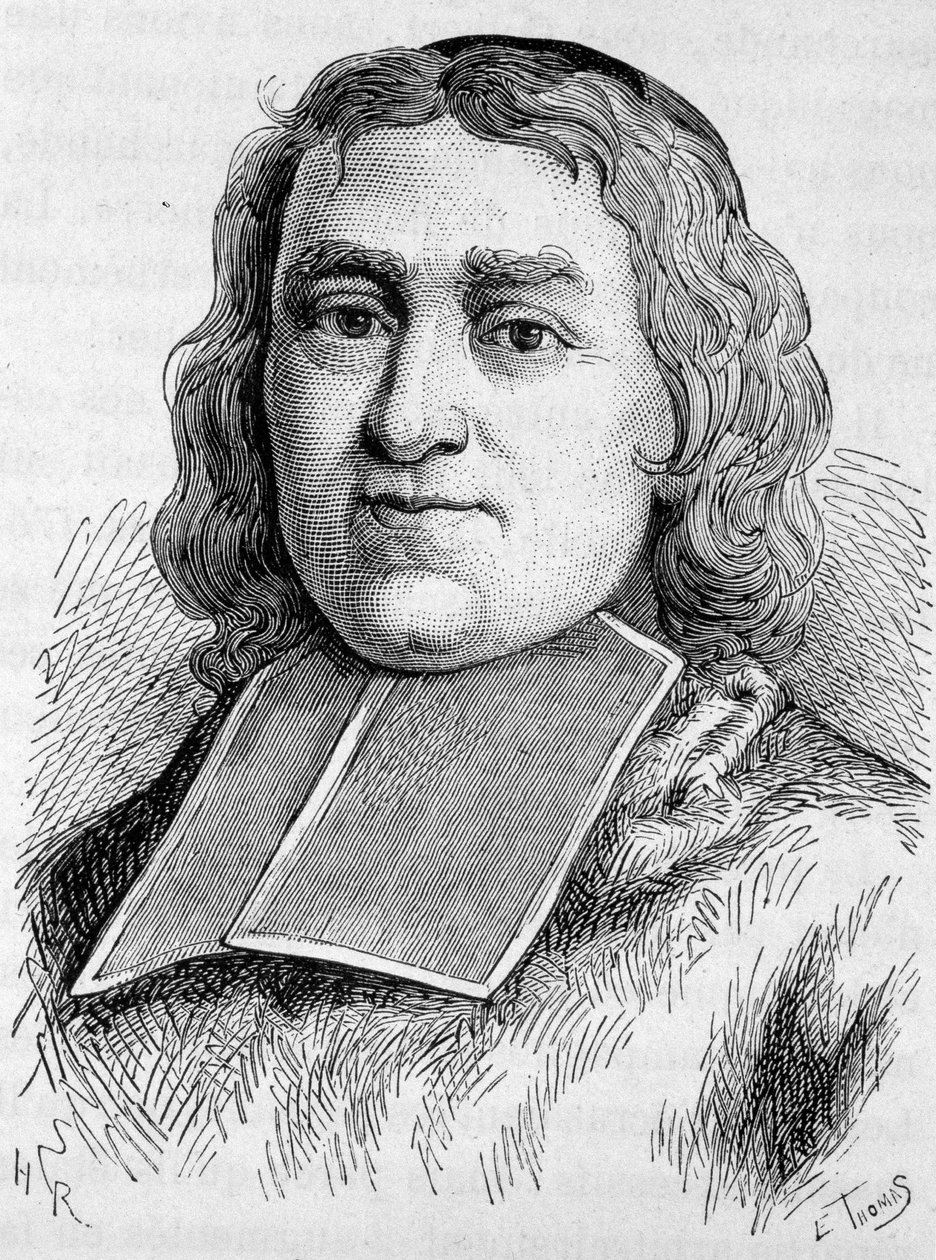 フルーリー枢機卿（1653-1743）（アンドレ・エルキュール・ド・フルーリー）の肖像。19世紀末、H.Martinの「Histoire de France」に掲載された版画。 作： 無名の画家