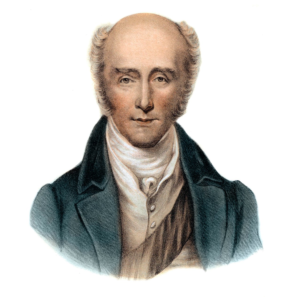 チャールズ・グレイ（第2代グレイ伯爵）の肖像（1764～1845年） イギリスのホイッグ（自由主義）派の政治家 作： 無名の画家